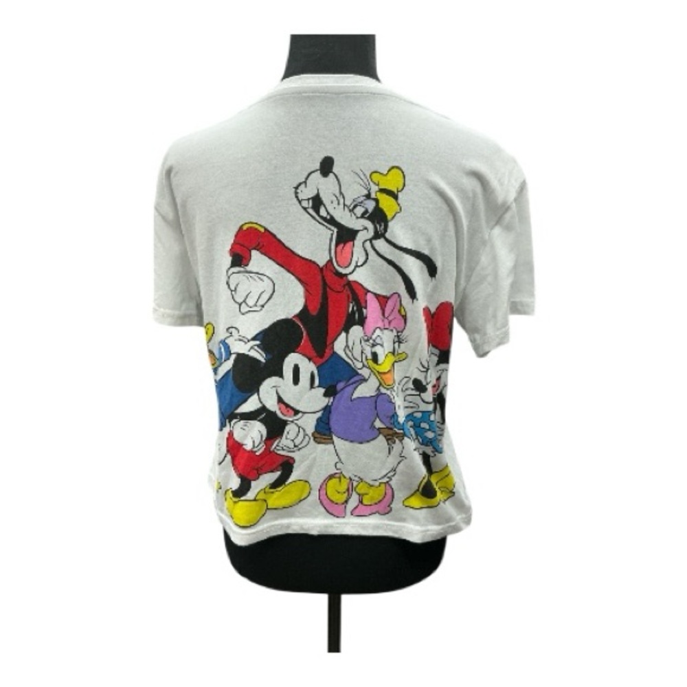 Disney White Tee with Mickey and Minnie - Chill Vibes - Picture 2 of 4